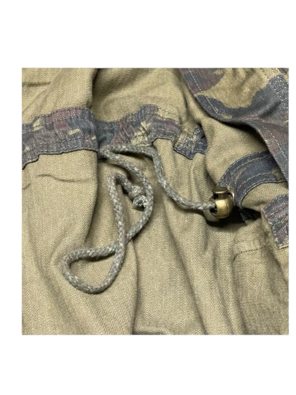 new FP x We The Free ❂ Arya Utility Camo Field Jacket ❂ Olive Camo Print ❂ XL - Picture 11 of 16